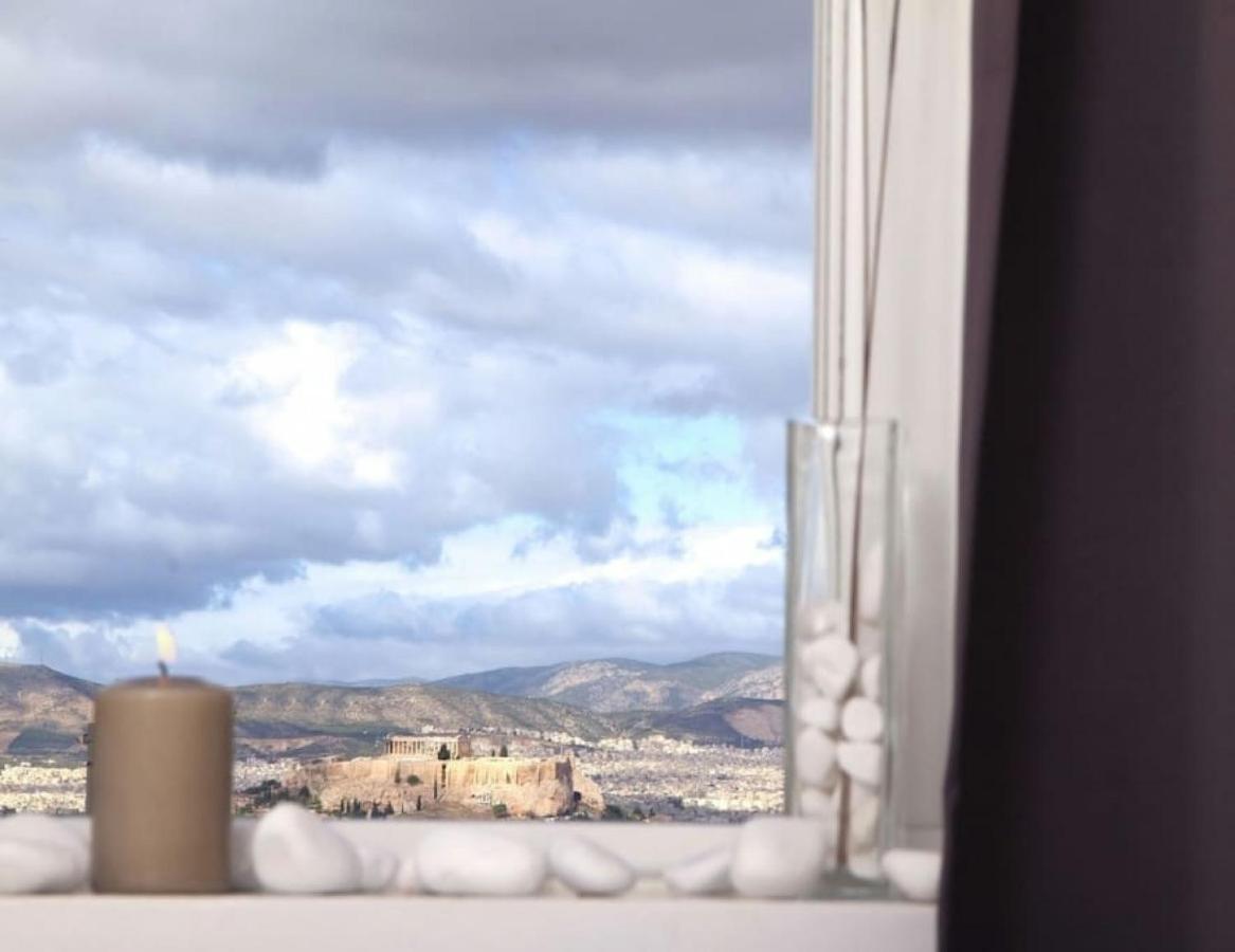 Renovated Flat With Acropolis View Atenas Exterior foto